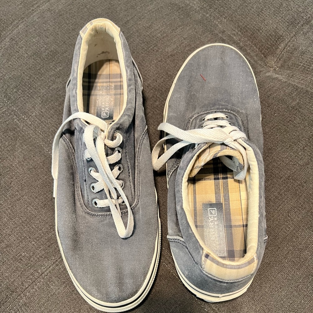 Blue Sperrys - Picture 2 of 2